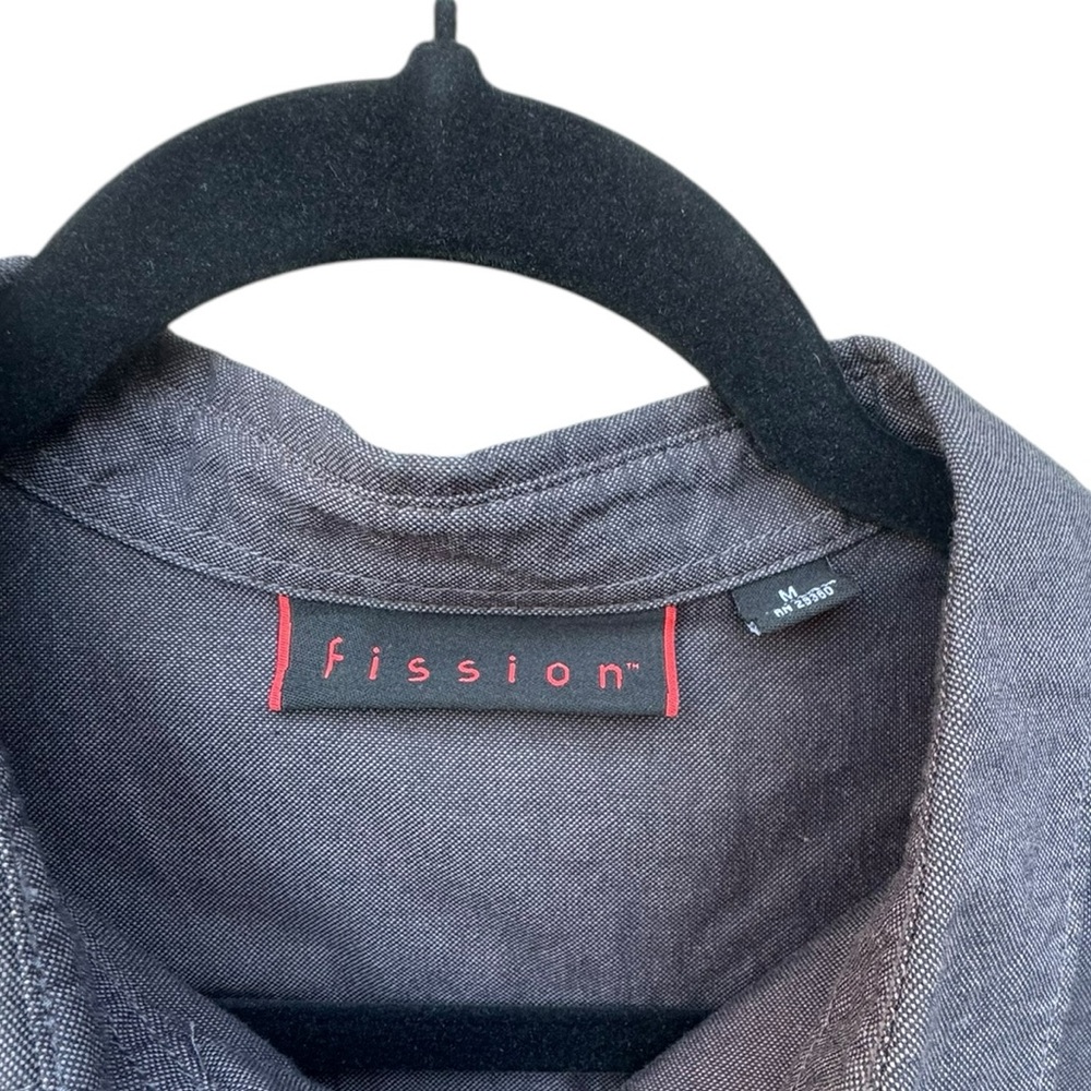 Fission Men's Gray Shirt size Medium - Picture 2 of 7